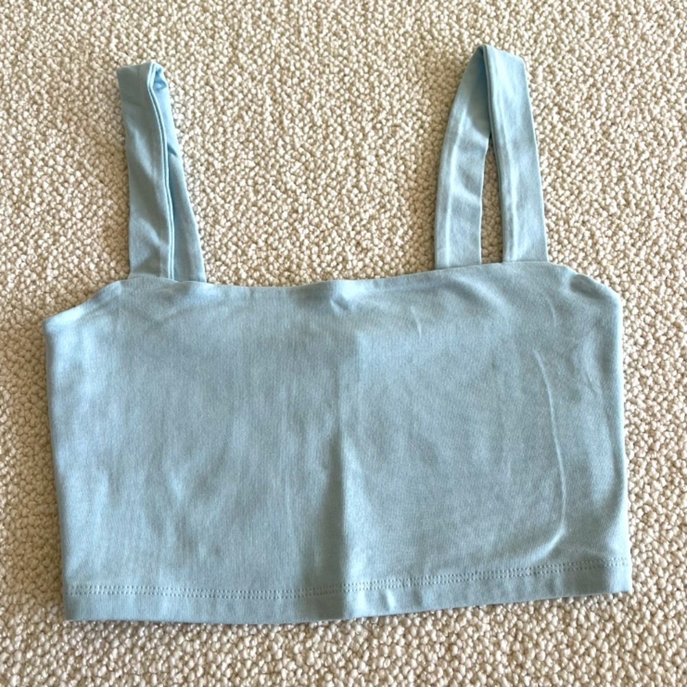 Forever 21 Block Crop Top
